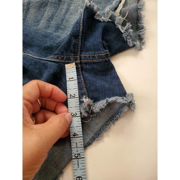 YMY DISTRESSED Dream Authentic Denim Shorts Size 9/29 - Picture 12 of 12
